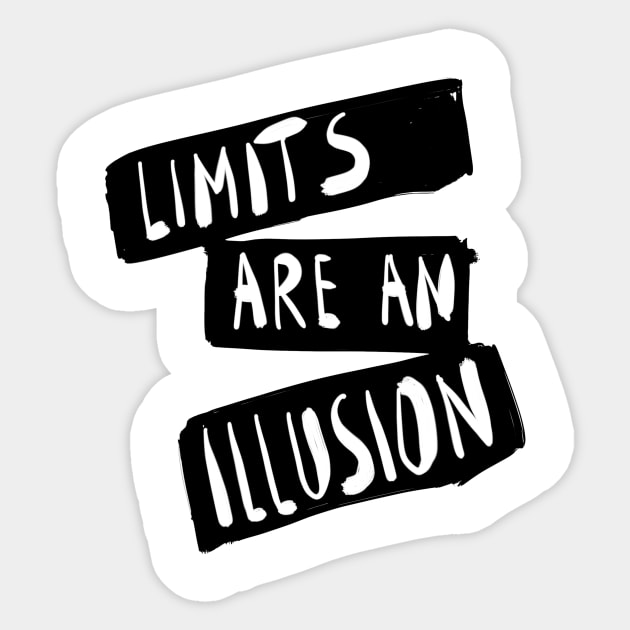 limits and illusion Sticker by raidman84